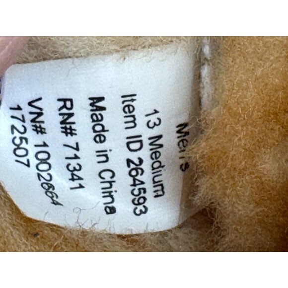 LL L.L. BEAN Brown Wicked Good Moccasins Slippers Sheepskin Shearling Men\'s 13M main image 8